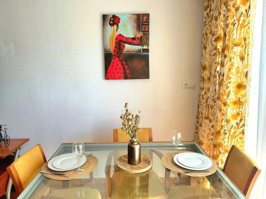 Cozy 3Br: Ac & Park, Beach 4Min Walk, Golf 15 Min Benimagrell Kültér fotó